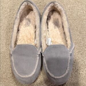 UGG Women's Slippers in Gray Suede